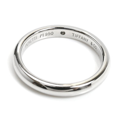 TIFFANY&Co. ティファニー Pt950プラチナ スタッキングバンド 1P ダイヤ リング・指輪 60016396 ダイヤモンド 10号 5.1g レディース【中古】【美品】