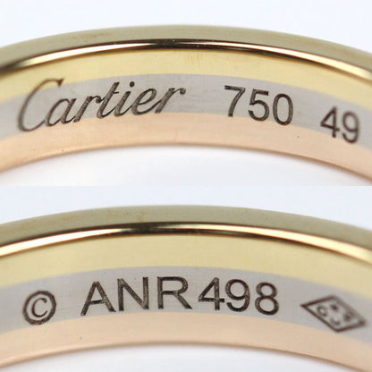 CARTIER カルティエ K18YG イエローゴールド K18PG ピンクゴールド K18WG ヴァンドーム ルイ リング・指輪 B4052249 9号 49 4.4g レディース【中古】【美品】