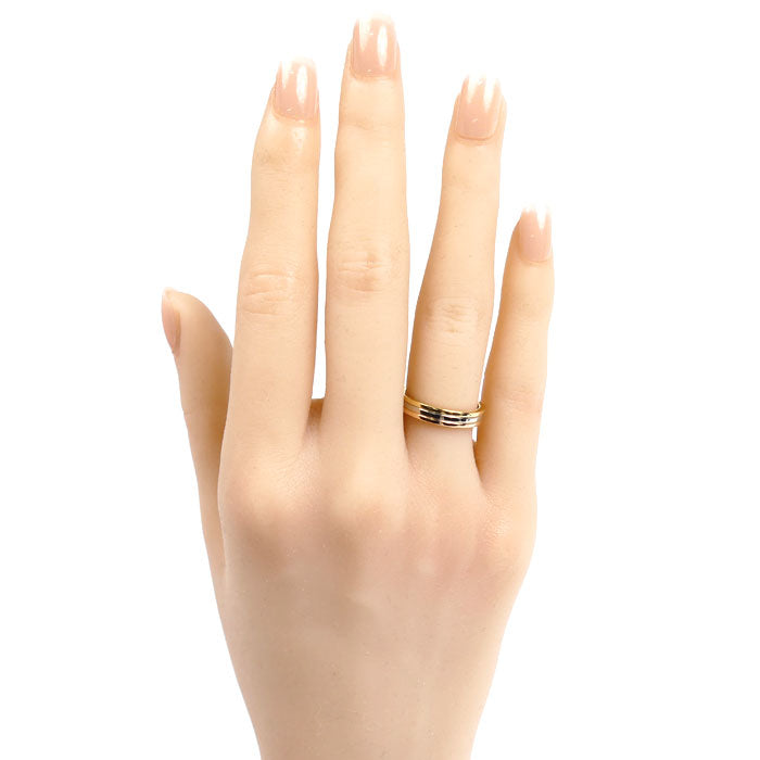 CARTIER カルティエ K18YG イエローゴールド K18PG ピンクゴールド K18WG ヴァンドーム ルイ リング・指輪 B4052249 9号 49 4.4g レディース【中古】【美品】