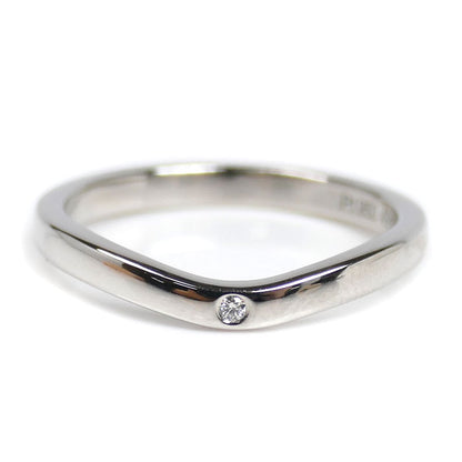 CARTIER カルティエ Pt950プラチナ バレリーナ カーブ ウェディング リング・指輪 B4092949 ダイヤモンド 9号 49 3.2g レディース【中古】【美品】