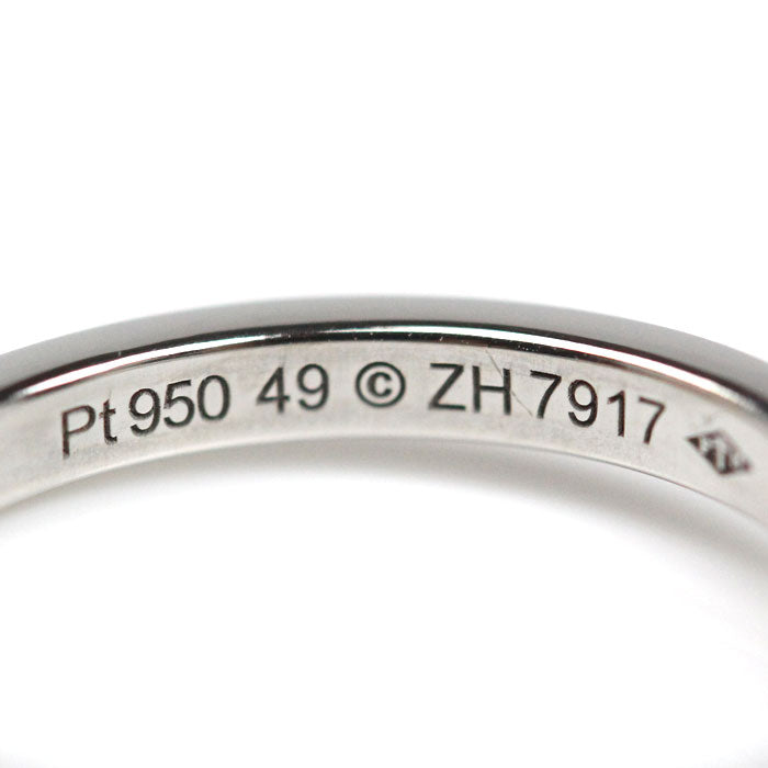 CARTIER カルティエ Pt950プラチナ バレリーナ カーブ ウェディング リング・指輪 B4092949 ダイヤモンド 9号 49 3.2g レディース【中古】【美品】