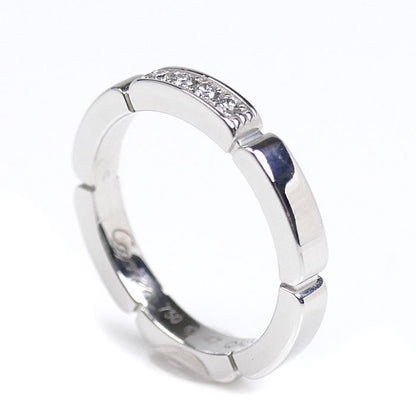 CARTIER カルティエ K18WG ホワイトゴールド マイヨン パンテール ウェディング リング・指輪 B4080447 ダイヤモンド 7号 47 3.9g レディース【中古】【美品】