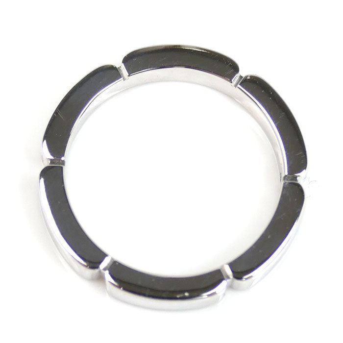 CARTIER カルティエ K18WG ホワイトゴールド マイヨン パンテール ウェディング リング・指輪 B4080447 ダイヤモンド 7号 47 3.9g レディース【中古】【美品】