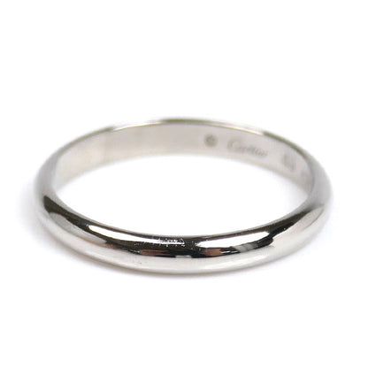 CARTIER カルティエ Pt950プラチナ クラシック ウェディング リング・指輪 B4012549 9号 49 2.5g レディース【中古】
