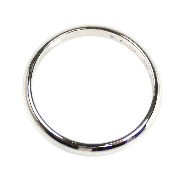 CARTIER カルティエ Pt950プラチナ クラシック ウェディング リング・指輪 B4012549 9号 49 2.5g レディース【中古】