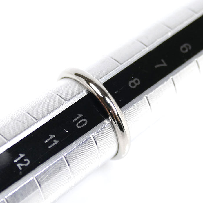 CARTIER カルティエ Pt950プラチナ クラシック ウェディング リング・指輪 B4012549 9号 49 2.5g レディース【中古】