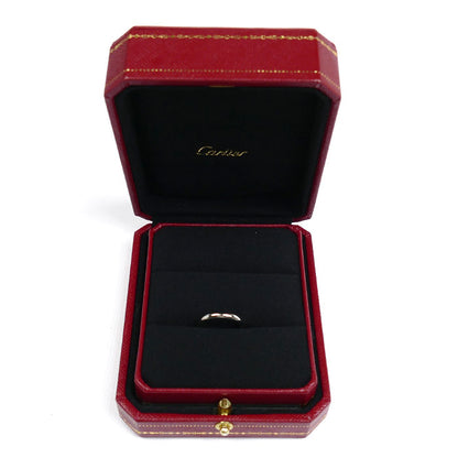 CARTIER カルティエ Pt950プラチナ クラシック ウェディング リング・指輪 B4012549 9号 49 2.5g レディース【中古】