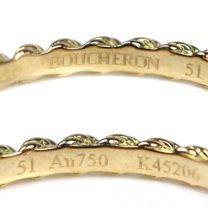 Boucheron ブシュロン K18YG イエローゴールド セルパン ボエム リング・指輪 JAL00236 11号 51 1.4g レディース【中古】【美品】