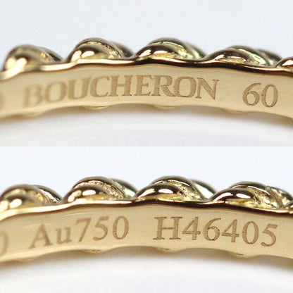Boucheron ブシュロン K18YG イエローゴールド セルパン ボエム リング・指輪 JAL00236 19.5号 60 1.6g レディース【中古】【美品】