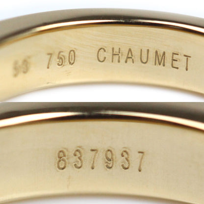 Chaumet ショーメ K18YG イエローゴールド リアン 1Pダイヤ リング・指輪 ダイヤモンド 12.5号 53 7.8g レディース【中古】【美品】