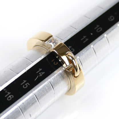Chaumet ショーメ K18YG イエローゴールド リアン 1Pダイヤ リング・指輪 ダイヤモンド 12.5号 53 7.8g レディース【中古】【美品】