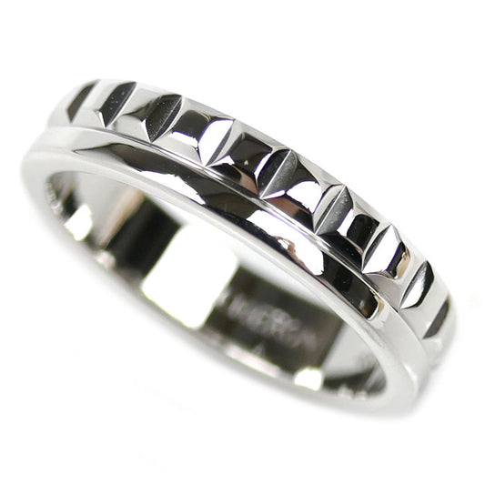 Boucheron ブシュロン K18WG ホワイトゴールド キャトル ラディアント リング ハーフ リング・指輪 JAL00250 8号 48 4.1g レディース【中古】【美品】