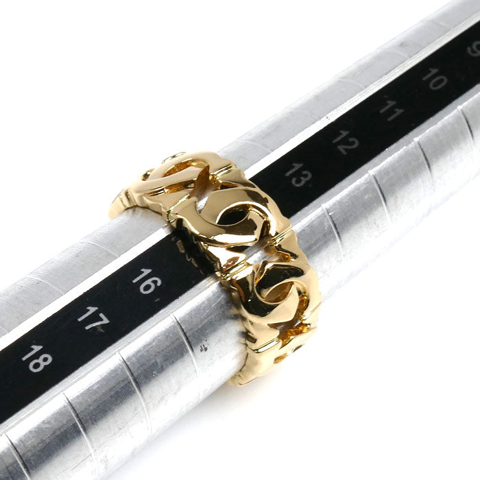 CARTIER カルティエ K18YG イエローゴールド アントルラセ リング・指輪 14.5号 55 7.5g レディース【中古】【美品】