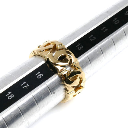 CARTIER カルティエ K18YG イエローゴールド アントルラセ リング・指輪 14.5号 55 7.5g レディース【中古】【美品】