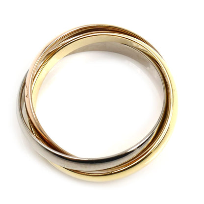 CARTIER カルティエ K18YG/PG/WG トリニティ リング・指輪 B4086147 7.5号 47 3.9g レディース【中古】【美品】