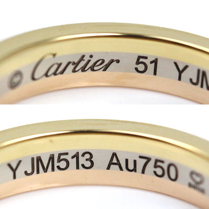 CARTIER カルティエ K18YG/WG/PG ヴァンドーム ダイヤ リング・指輪 B4052951 ダイヤモンド 11号 51 4.0g レディース【中古】【美品】