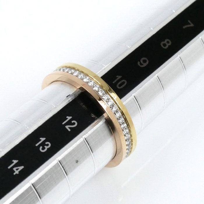 CARTIER カルティエ K18YG/WG/PG ヴァンドーム ダイヤ リング・指輪 B4052951 ダイヤモンド 11号 51 4.0g レディース【中古】【美品】