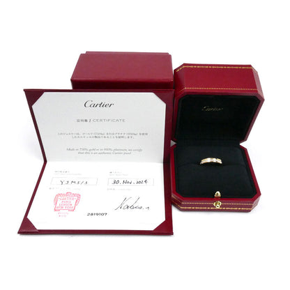 CARTIER カルティエ K18YG/WG/PG ヴァンドーム ダイヤ リング・指輪 B4052951 ダイヤモンド 11号 51 4.0g レディース【中古】【美品】