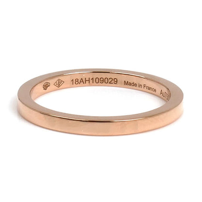 HERMES エルメス K18PG ピンクゴールド ウェディング フィル カレ PM リング・指輪 10号 50 2.3g レディース【中古】【美品】