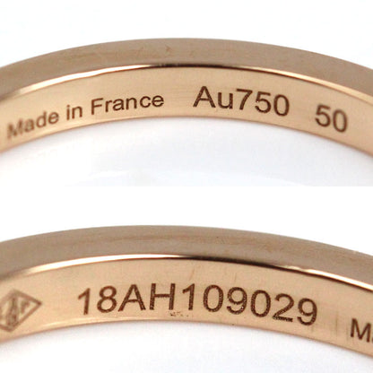 HERMES エルメス K18PG ピンクゴールド ウェディング フィル カレ PM リング・指輪 10号 50 2.3g レディース【中古】【美品】