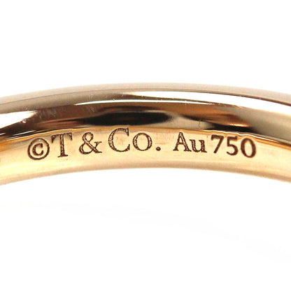 TIFFANY&Co. ティファニー K18PG ピンクゴールド Tワン リング・指輪 67797337 9号 3.9g レディース【中古】【美品】