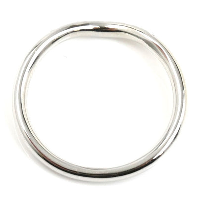 TIFFANY&Co. ティファニー Pt950プラチナ カーブドバンド ９Pダイヤ リング・指輪 60016938 ダイヤモンド 8号 3.0g レディース【中古】