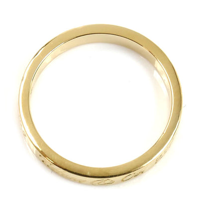 TIFFANY&Co. ティファニー K18YG イエローゴールド ノーツ ナロー ニューヨーク リング・指輪 7.5号 2.8g レディース【中古】【美品】