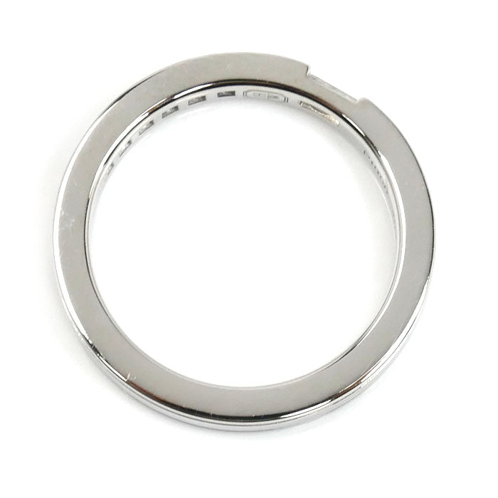 HARRY WINSTON ハリーウィンストン Pt950プラチナ トラフィック アクセントバンド リング・指輪 WBDPACRFTRF ダイヤモンド 11号 6.6g レディース【中古】【美品】