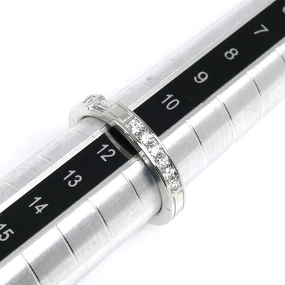 HARRY WINSTON ハリーウィンストン Pt950プラチナ トラフィック アクセントバンド リング・指輪 WBDPACRFTRF ダイヤモンド 11号 6.6g レディース【中古】【美品】