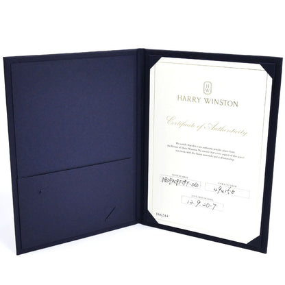 HARRY WINSTON ハリーウィンストン Pt950プラチナ トラフィック アクセントバンド リング・指輪 WBDPACRFTRF ダイヤモンド 11号 6.6g レディース【中古】【美品】