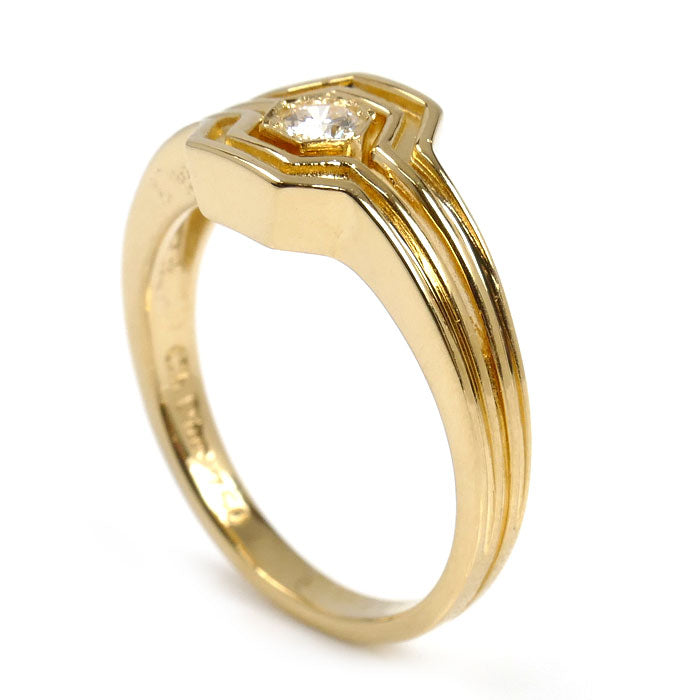 Dior PT900/K18YG ダイヤモンド18金　17号 Dior PT900/K18YG ダイヤモンド18金 17号 Dior PT900/K18YG