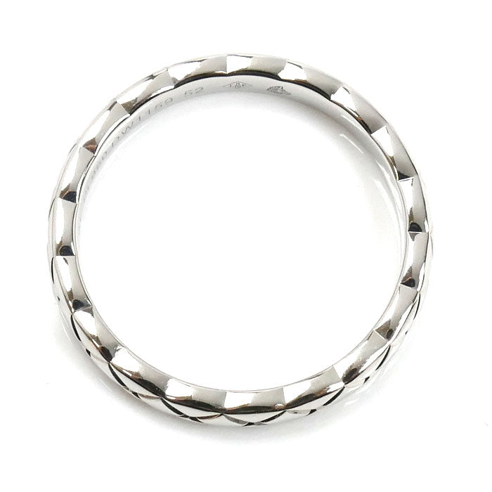 CHANEL シャネル Pt950プラチナ ココクラッシュ スモール リング・指輪 J11117 11.5号 52 4.4g レディース【中古】【美品】