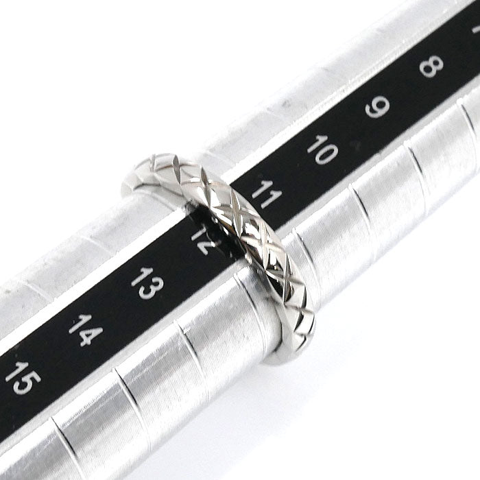 CHANEL シャネル Pt950プラチナ ココクラッシュ スモール リング・指輪 J11117 11.5号 52 4.4g レディース【中古】【美品】