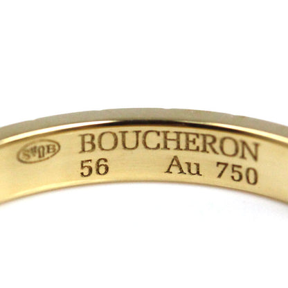 Boucheron ブシュロン K18YG イエローゴールド キャトル クルドパリ ミディアム リング・指輪 JAL00008 15.5号 56 3.9g レディース【中古】【美品】