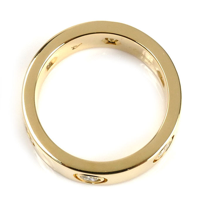CARTIER カルティエ K18YG イエローゴールド ラブ フルダイヤ リング・指輪 ダイヤモンド 9.5号 49 7.7g レディース【中古】【美品】