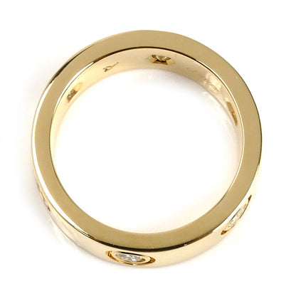CARTIER カルティエ K18YG イエローゴールド ラブ フルダイヤ リング・指輪 ダイヤモンド 9.5号 49 7.7g レディース【中古】【美品】