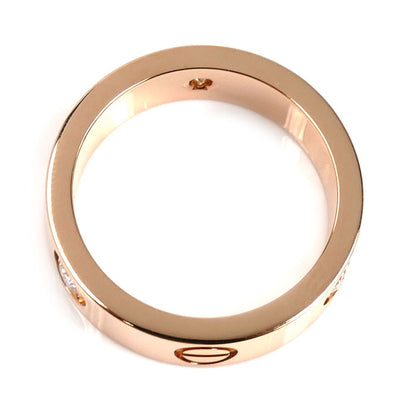 CARTIER カルティエ K18PG ピンクゴールド ラブ 3Pダイヤ リング・指輪 B4087554 ダイヤモンド 14号 54 8.8g レディース【中古】【美品】