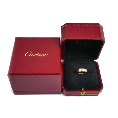 CARTIER カルティエ K18PG ピンクゴールド ラブ 3Pダイヤ リング・指輪 B4087554 ダイヤモンド 14号 54 8.8g レディース【中古】【美品】