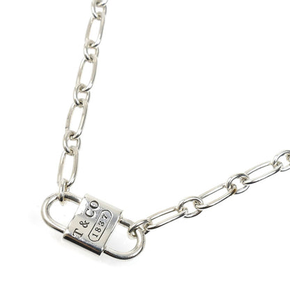 TIFFANY&Co. ティファニー シルバー925 1837 スモール ネックレス 74625800 12.7g ～45cm レディース【中古】