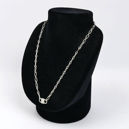 TIFFANY&Co. ティファニー シルバー925 1837 スモール ネックレス 74625800 12.7g ～45cm レディース【中古】