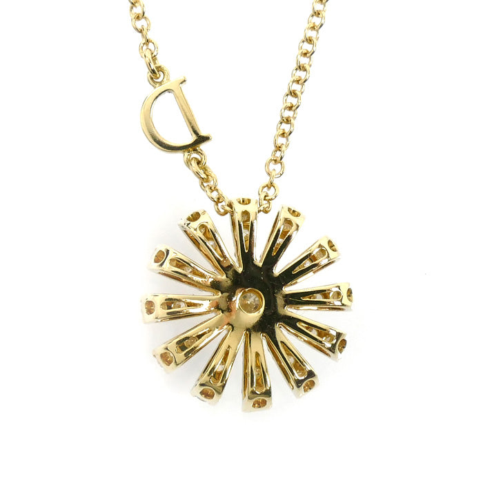 Damiani ダミアーニ K18YG イエローゴールド マルゲリータ ダイヤ ネックレス ダイヤモンド 6.7g 42/50cm レディース【中古】