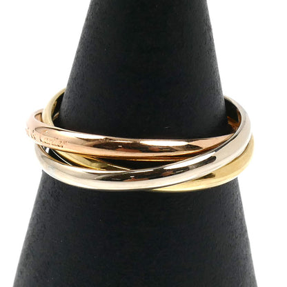 CARTIER カルティエ K18YG/PG/WG トリニティ les must de cartier リング・指輪 12号 52 3.7g レディース【中古】【美品】