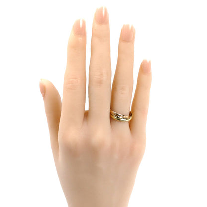 CARTIER カルティエ K18YG/PG/WG トリニティ les must de cartier リング・指輪 12号 52 3.7g レディース【中古】【美品】