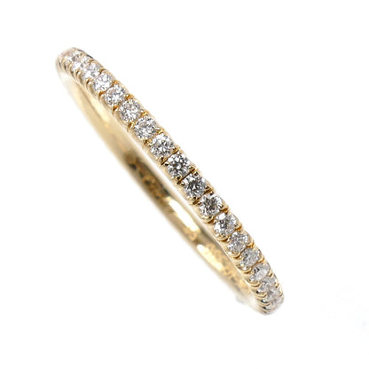 CARTIER カルティエ K18YG イエローゴールド エタンセル リング・指輪 B4212046 ダイヤモンド 6号 46 1.1g レディース【中古】【美品】