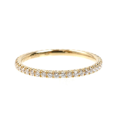 CARTIER カルティエ K18YG イエローゴールド エタンセル リング・指輪 B4212046 ダイヤモンド 6号 46 1.1g レディース【中古】【美品】