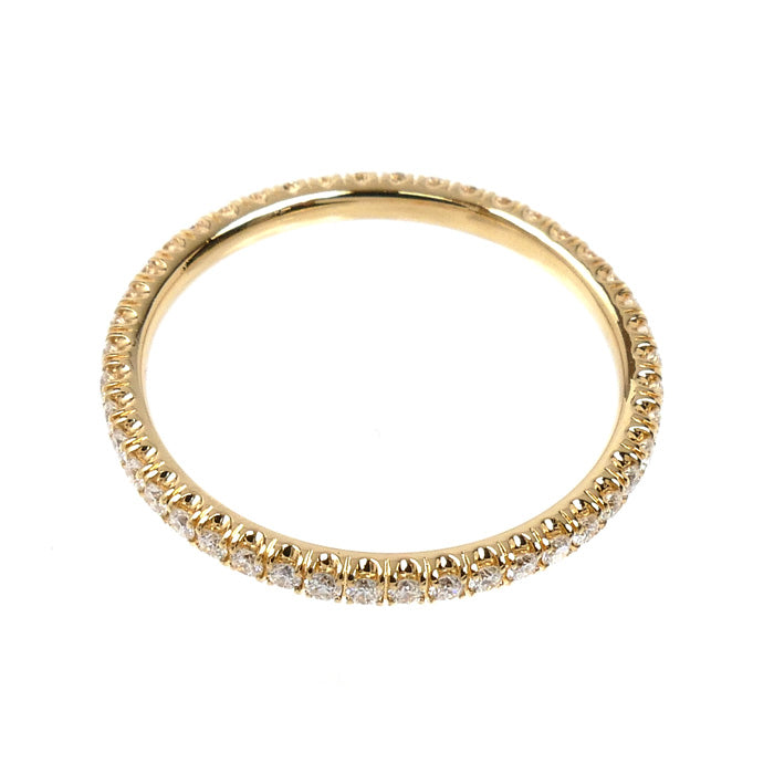 CARTIER カルティエ K18YG イエローゴールド エタンセル リング・指輪 B4212046 ダイヤモンド 6号 46 1.1g レディース【中古】【美品】