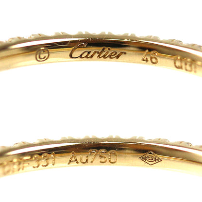 CARTIER カルティエ K18YG イエローゴールド エタンセル リング・指輪 B4212046 ダイヤモンド 6号 46 1.1g レディース【中古】【美品】