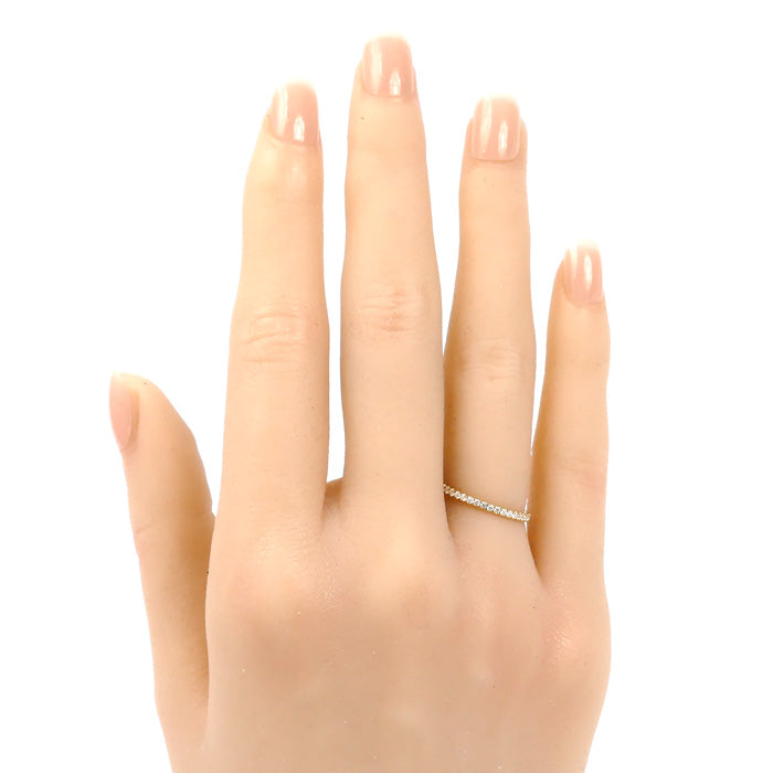 CARTIER カルティエ K18YG イエローゴールド エタンセル リング・指輪 B4212046 ダイヤモンド 6号 46 1.1g レディース【中古】【美品】