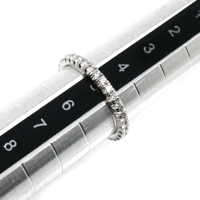 CARTIER カルティエ K18WG ホワイトゴールド エタンセル リング・指輪 ダイヤモンド 5号 45 1.6g レディース【中古】【美品】