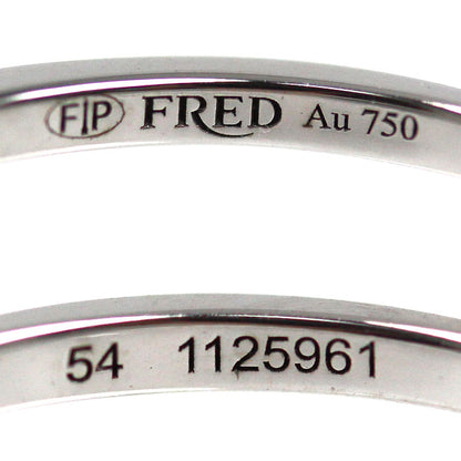 FRED フレッド K18WG ホワイトゴールド フォース10 スモール リング・指輪 ダイヤモンド 13.5号 54 1.8g レディース【中古】